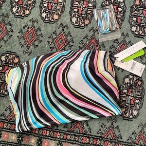Sanctuary swim Wavy Baby bandeau swim top new with tags